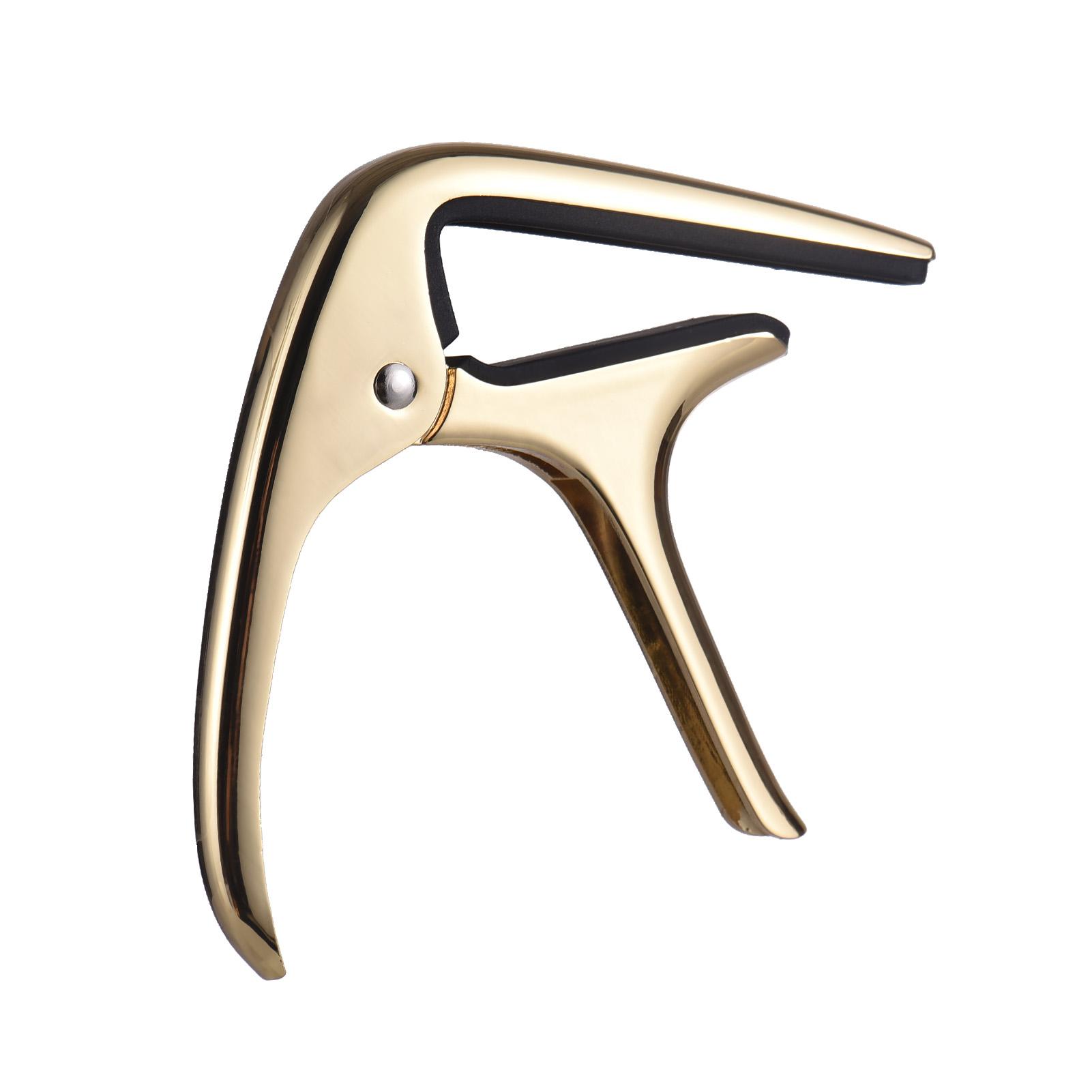 

Каподастр для гитары Профессиональный акустический гитарный каподастр с зажимом для переноса каподастра из цинкового сплава для фолк-гитары золотой