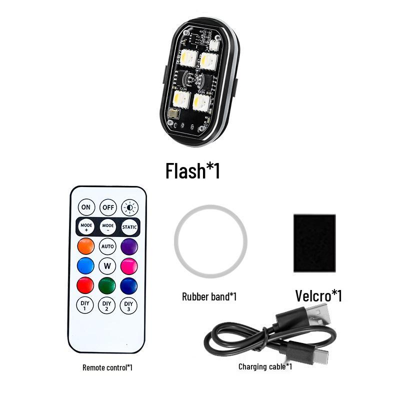 Wireless LED Strobe & Tail Lights for Planes, Motorcycles, Bicycles, and Cars