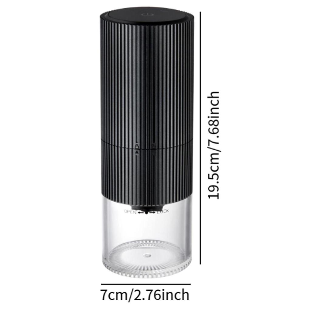 Automatic Bean Mill Coffee Grinder with Removable Container for Restaurants