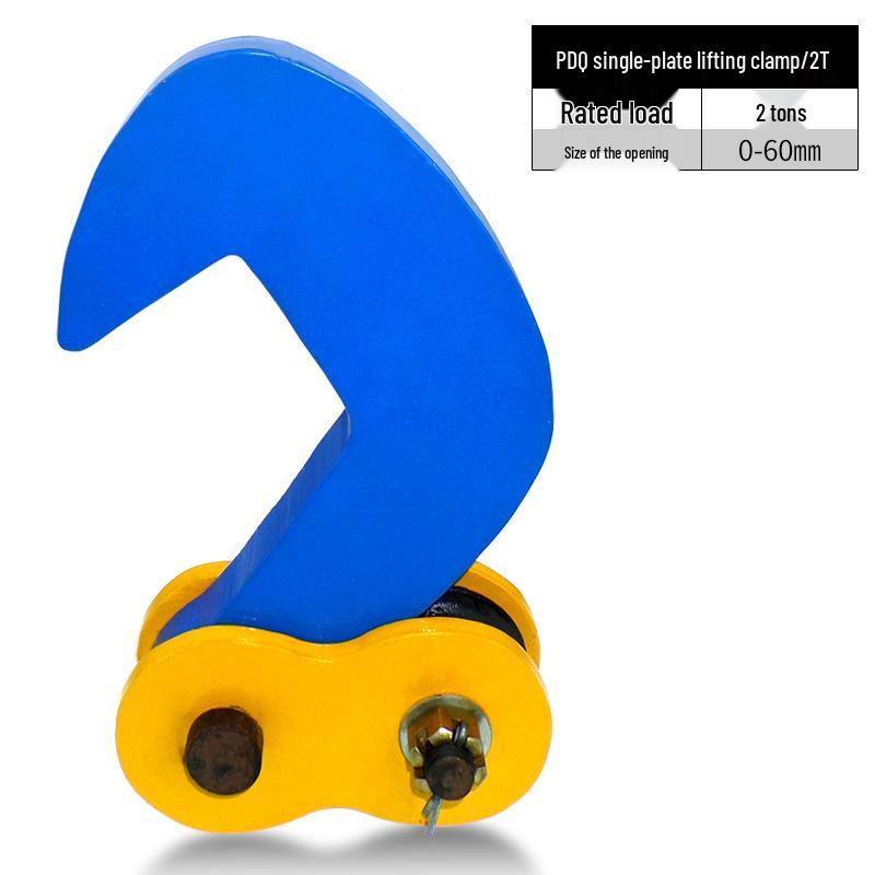 Jinyou L-Shaped Vertical & Horizontal Steel Plate Lifting Clamp and Turning Hook