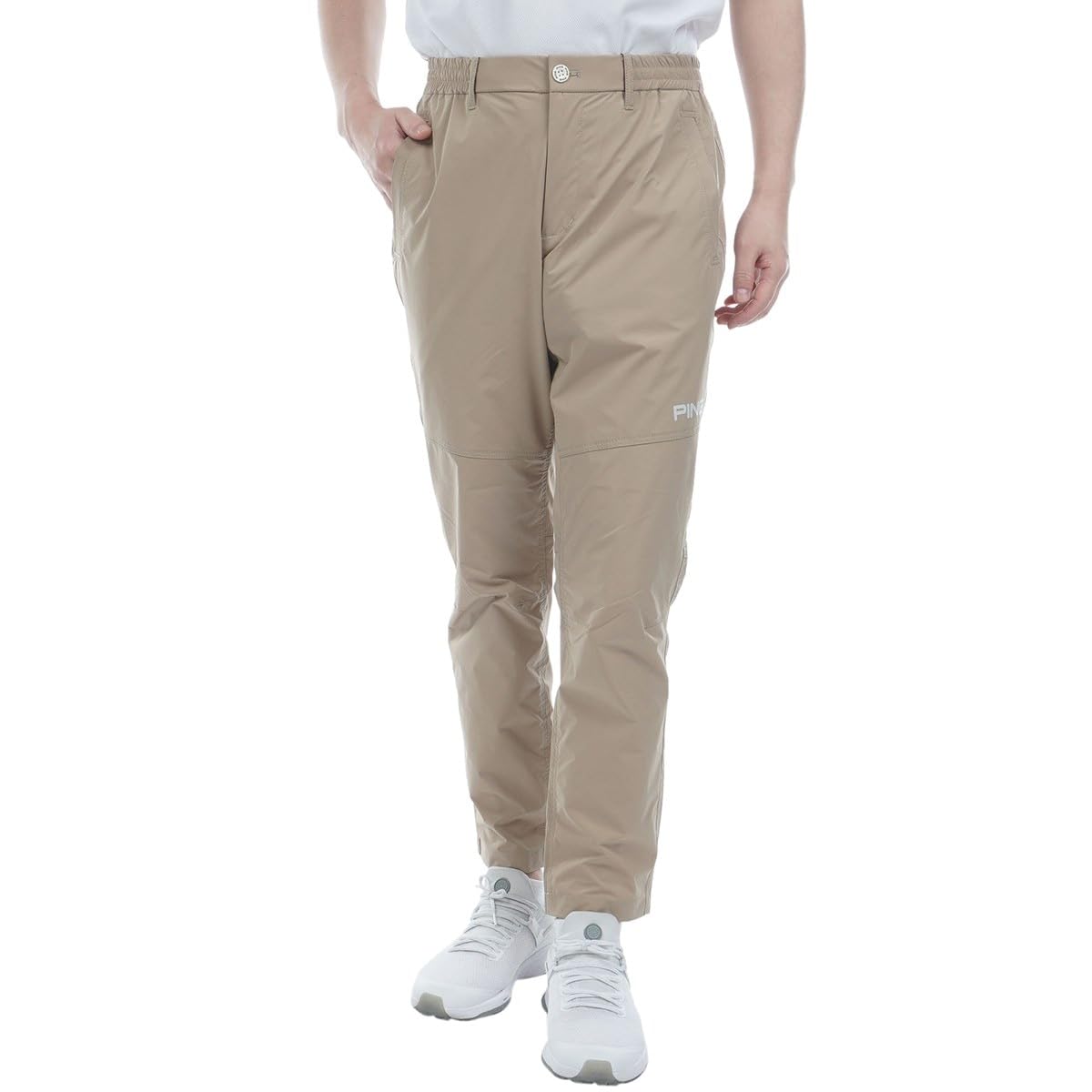 

[Pin Apparel] Мужские зауженные брюки (Растяжка во всех направлениях) Гольф 621-5131207 040Бежевый LL