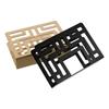 Heavy Duty Napkin Storage Shelf Stainless Steel Tissue Dispenser Napkin Container  Household