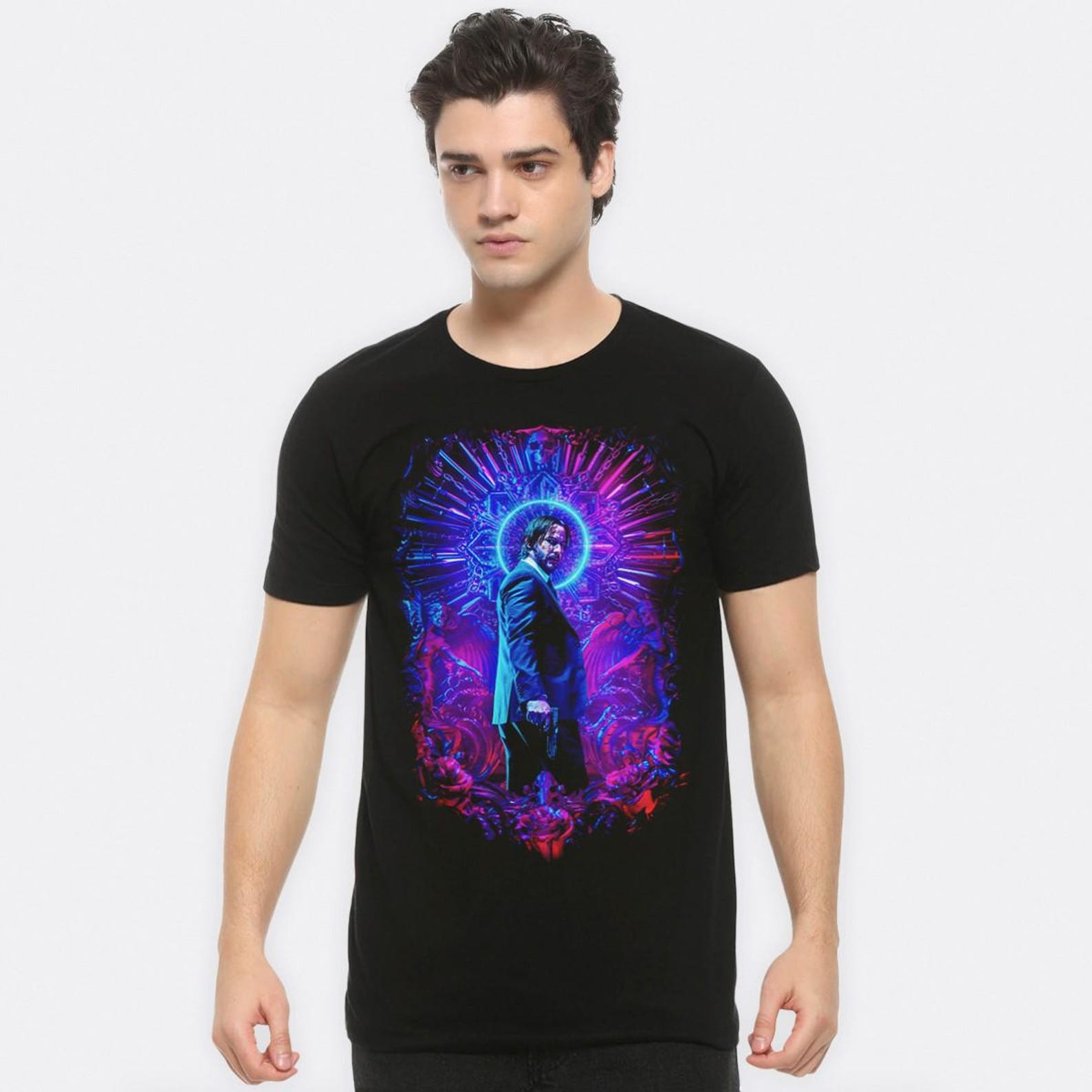 Keanu Reeves Movie T-Shirt, Men s and Women s Sizes (MOV-26714) 3XL