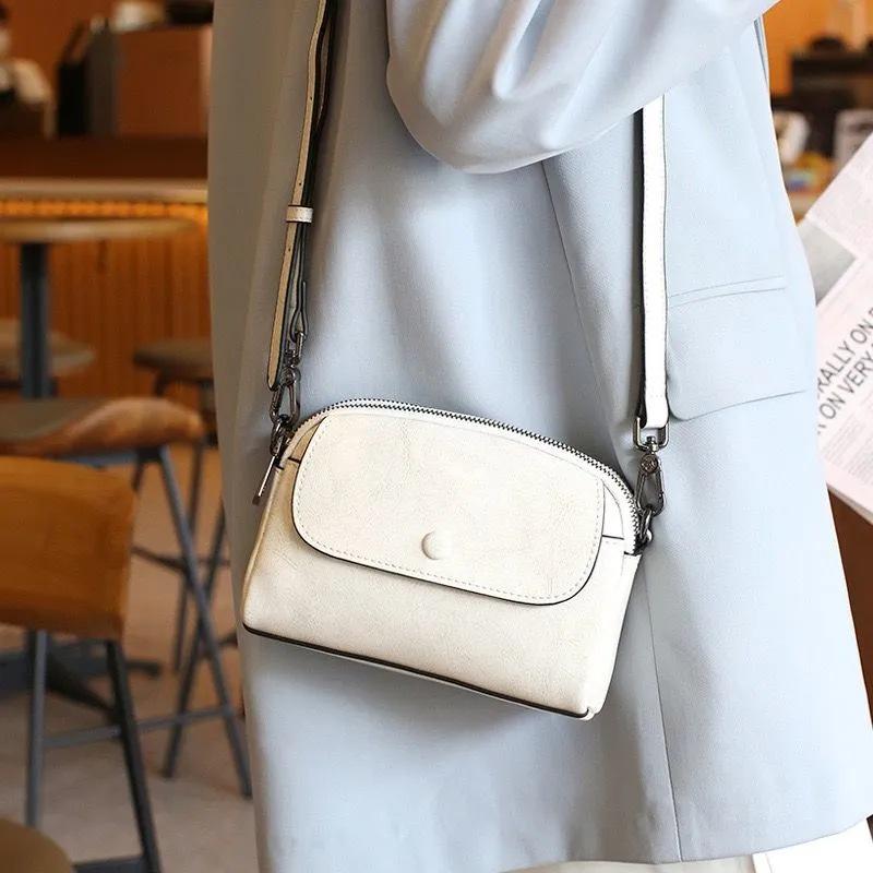 

Лето 2024 г. Женская мини-сумка-мессенджер из натуральной кожи - модный стиль знаменитостей из Интернета