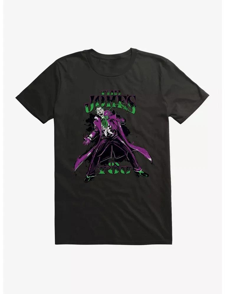 Comics BatUnisex The Joker Jokes On You T Shirt Size S 5XL Gift For Friends S