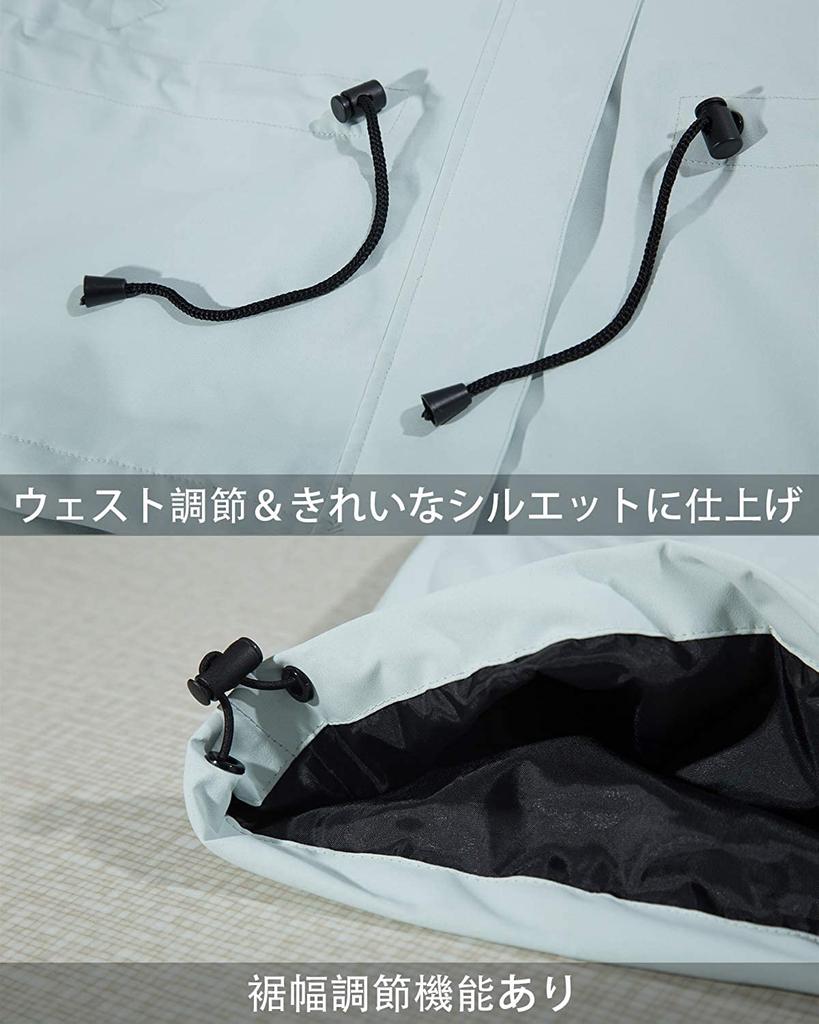 Rain Mountain Raincoat Black [Arashiyama] Women's Wear, Golf, Parka, Windbreaker, Jacket, [Cold Protection, Waterproof, Windproof] Outdoor, Fishing,