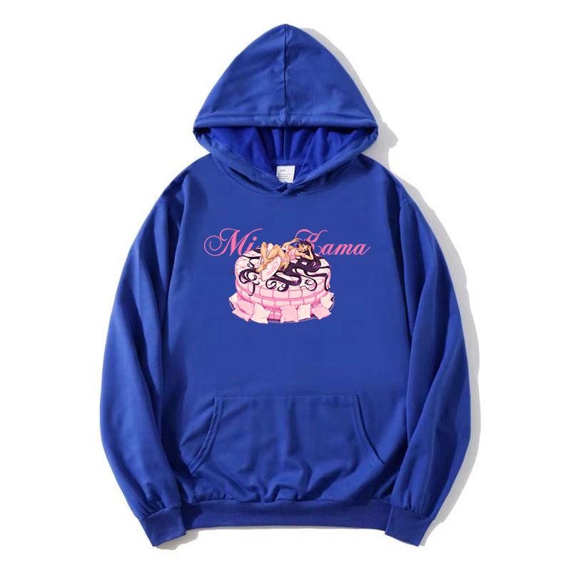 Paloma Mami Singer Printing Hoodies Long Sleeve Cartoon Graphic Sweatshirts for Female Fleece Women Pullovers Girl