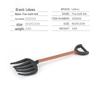 Handmade Farm Tools Set: Forage Fork, Lawn Mower, Brush, Sand Table Accessories