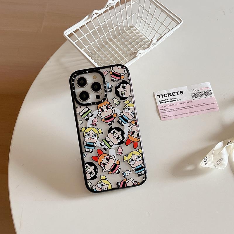 

Магнитный женский чехол для iPhone 15 Pro Max/14 Pro/13/12/11 с защитой от падений iPhone 15 Pro Max