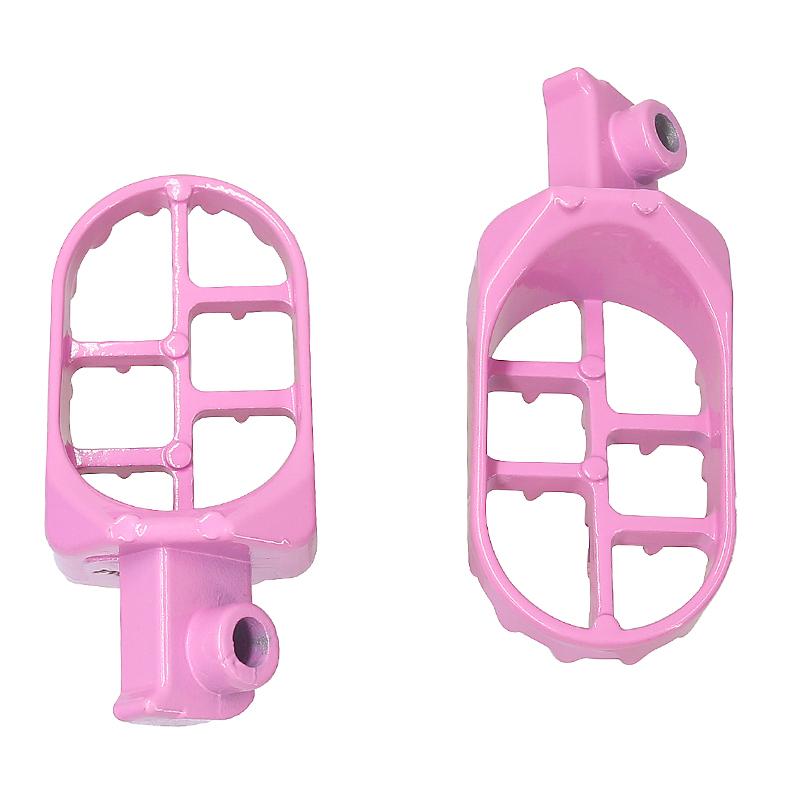 Motorcycle Foot Pegs Rests Pegs For XR50R CRF50 CRF70 CRF80 CRF100F Motorbike   Dirt Pit Bike
