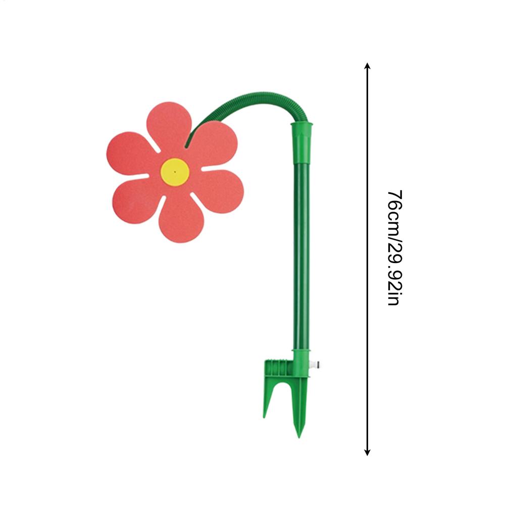 Blumensprenger für den Außengarten 360 Grad drehendes bewegliches Bewässerungswerkzeug dekorativer Crazy Daisy Sprenger für Wasserspaß