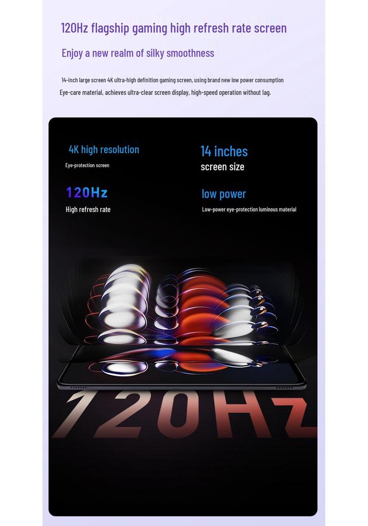 10.95-inch 5G Tablet: High-End Office, HD Eye Protection, Learning & Gaming