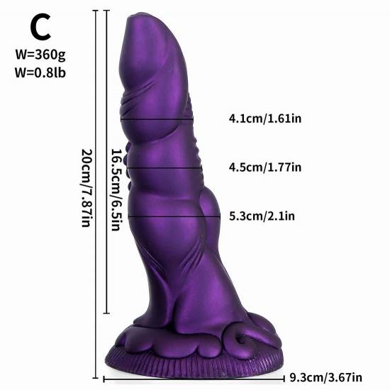 Πρωκτικό βύσμα σιλικόνης Monster Dildo Μαλακό πέος Παιχνίδια σεξουαλικών παιχνιδιών Ζευγάρι Διέγερσης Κόλπου Γυναικείο Αυνανιστή Βύσμα γλουτών Προϊόντα σεξουαλικού καταστήματος