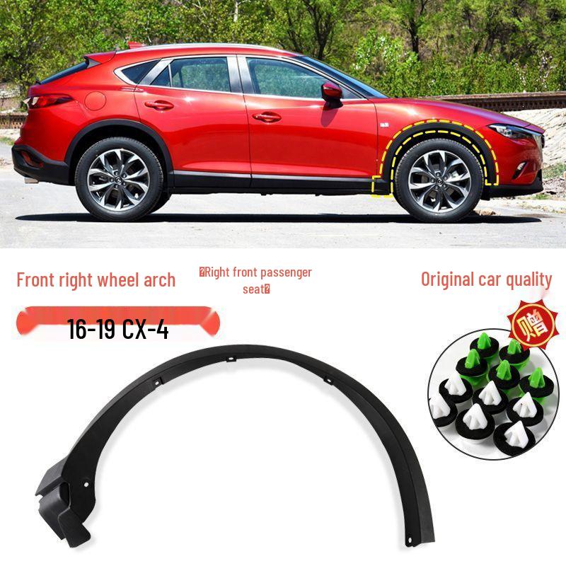 Mazda CX-4 (2016-2022) Wheel Arch Fender Anti-Scratch Trim Panel Set
