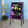 Fluorescent Night Market Advertising Board - Luminous Shop Display Blackboard