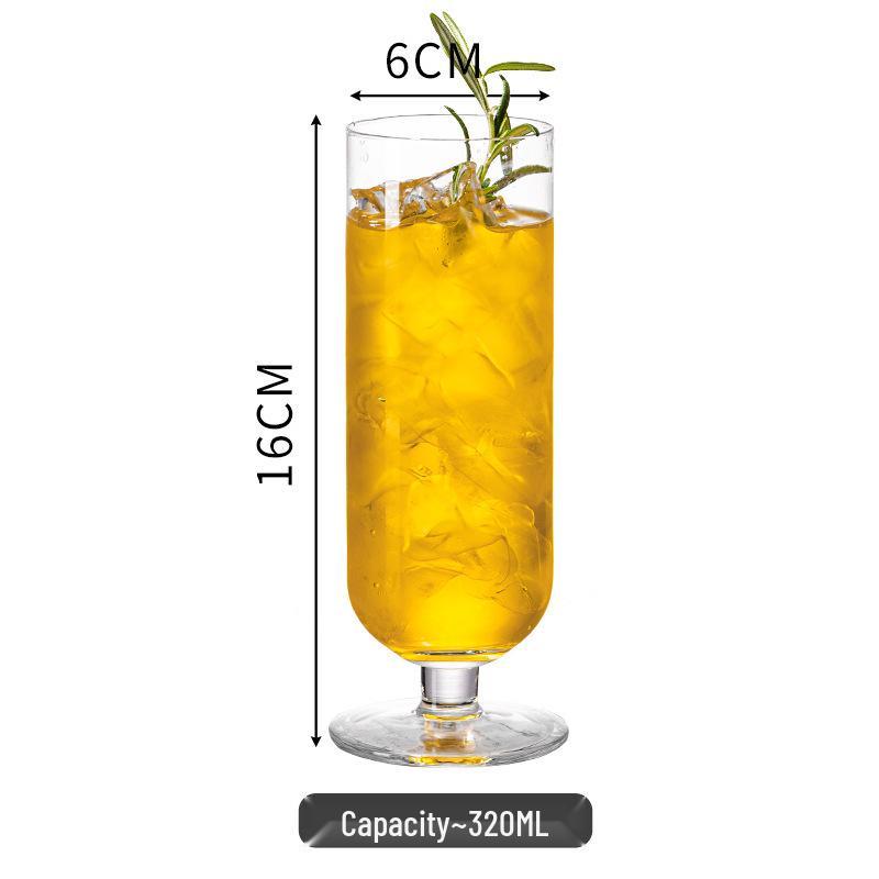 High-Stemmed Cocktail & Martini Glass Set - Creative Internet Celebrity Design