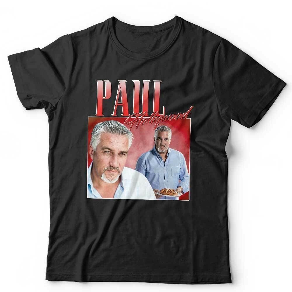 Paul Hollywood Tshirt Appreciation Unisex Homage Throwback Chef Cooking Gift