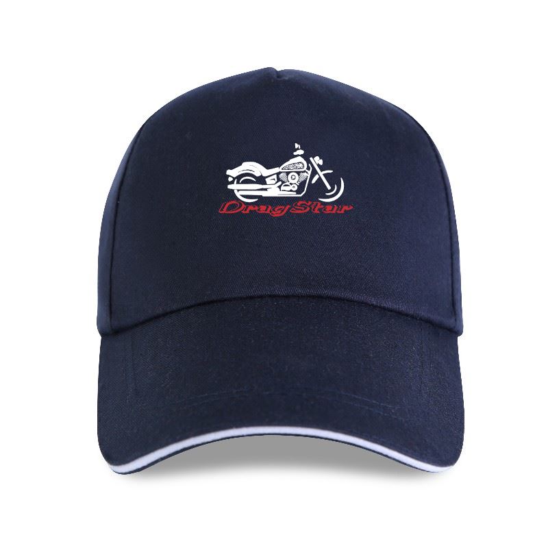 New 2021 2021 Baseball Cap for Biker Classic Japanese Motorcycle Fans DragStar Drag Star Motorcycle Moto 100% Cotton for Man S