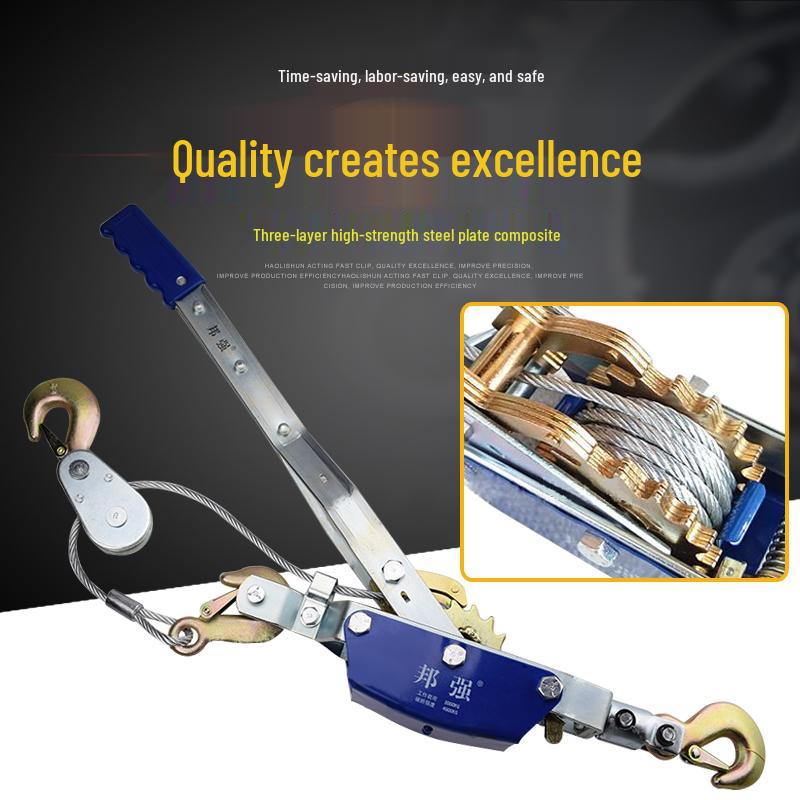 Bangqiang Dual Hook Ratchet Chain & Cable Tensioner Tool