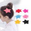 12pcs Star Shape Hair Sticker Fixed Hair Bang Clip Hair Paste Hair Accessories