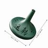 Chinese-style Retro Conical Gyroscope Incense Burner Zinc Alloy Openwork Calligraphy Censer Mini Removable