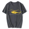 Summer T Shirt Short Sleeve Cotton Print Mi-8 Helicopter T-Shirt Casual Shirt Cool Tees Tops Streetwear Cotton Oversize