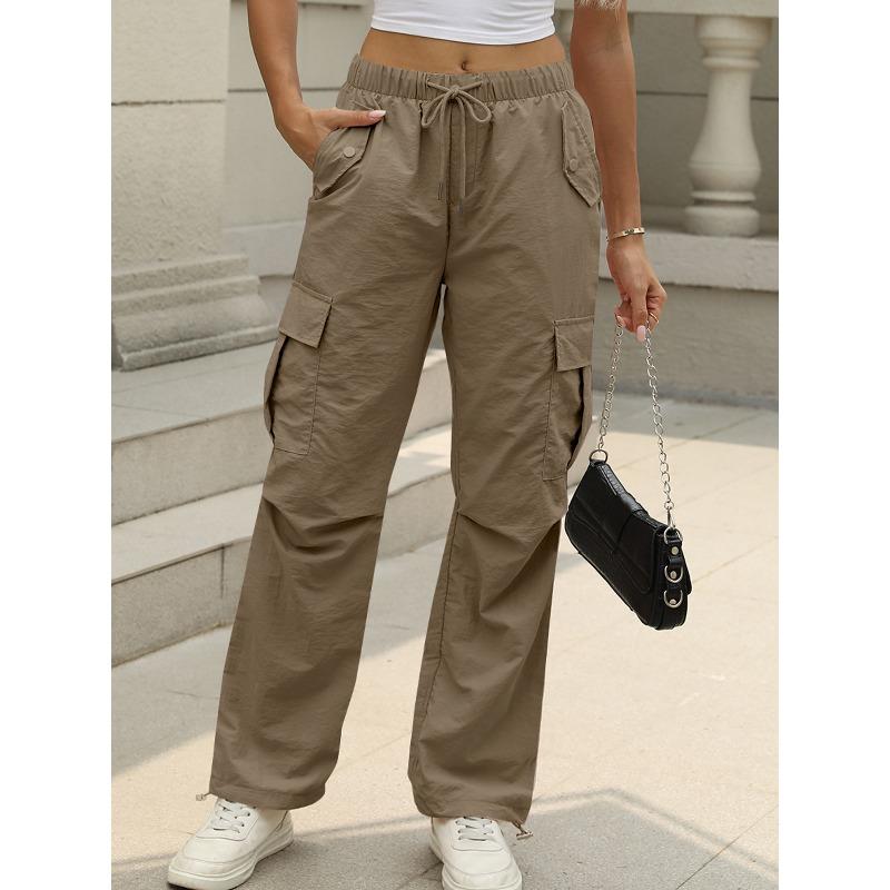 Overalls women's autumn new high-waisted drape quick-drying pants casual wide-leg sweatpants