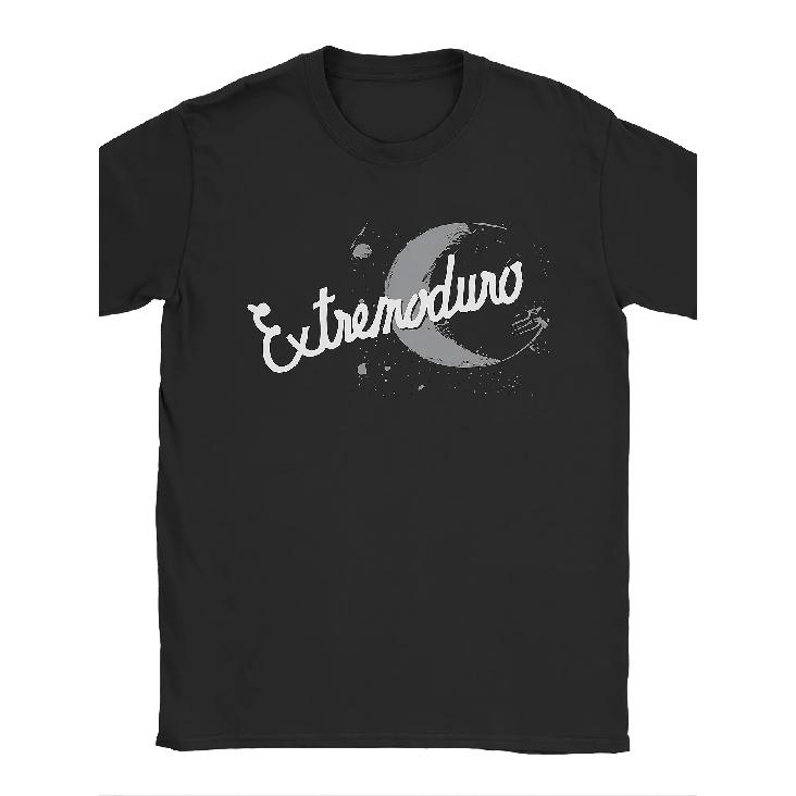 Extremoduro Moon Logo T-Shirts For Men Women Rock Band Funny Cotton Tees Round Collar Short Sleeve T Shirts Party Clothes