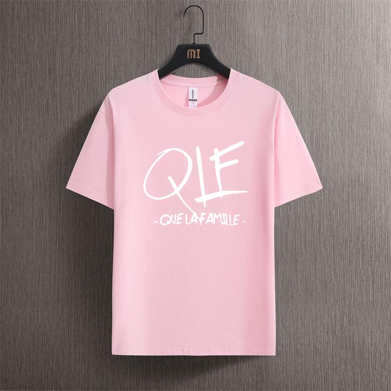 Man Cotton T Shirt Personnalise Chanteur Qlf Que La Famille Chanson Musique N007 Printed T-shirt Woman Vintage Shirts
