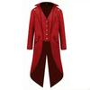 Tailcoat with Faux Waistcoat Steampunk Apparel Fitted for Halloween
