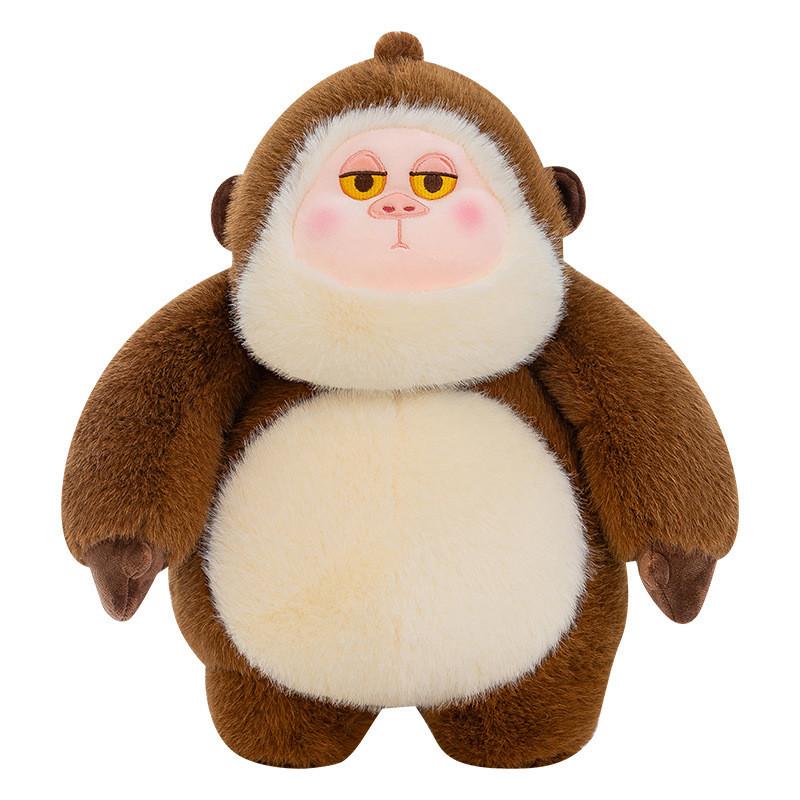 Plush Gorilla Toy With Soft Short Pile For Kids And Adults Birthday Gift