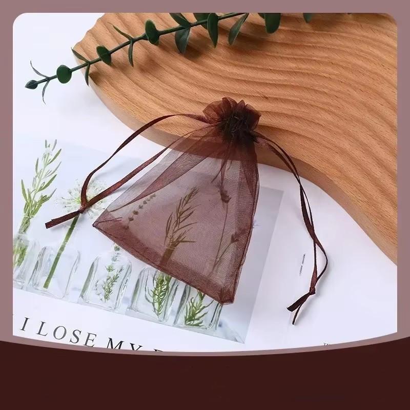 100pcs 7x9cm String Makeup Bag Colorful Drawstring Bag Jewelry Packaging Bags Wedding Gift Storage Drawstring Pouches