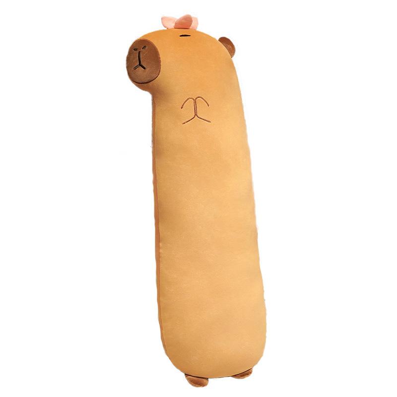 Cute Kapi Water Guinea Pig Doll Plush Toy Doll Ugly Cute Capybara Long Throw Pillow Can Be Removed And Washed