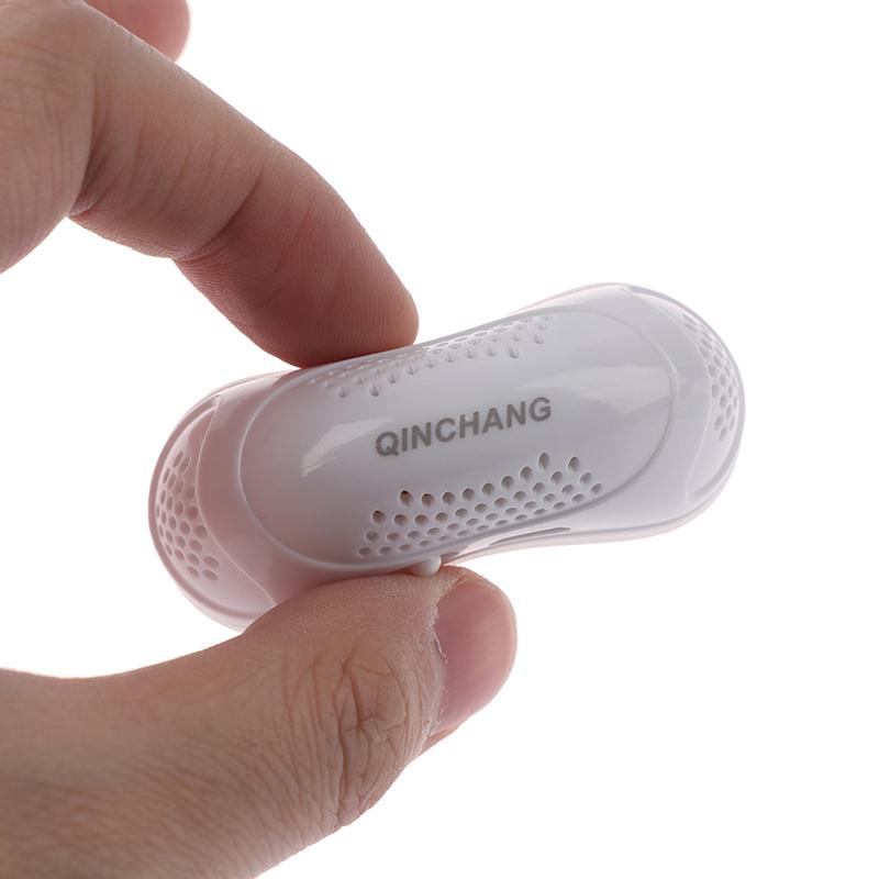 Electric Anti Snore Nose Stopper Breathing Apparatus Aid Relieve Snoring Device