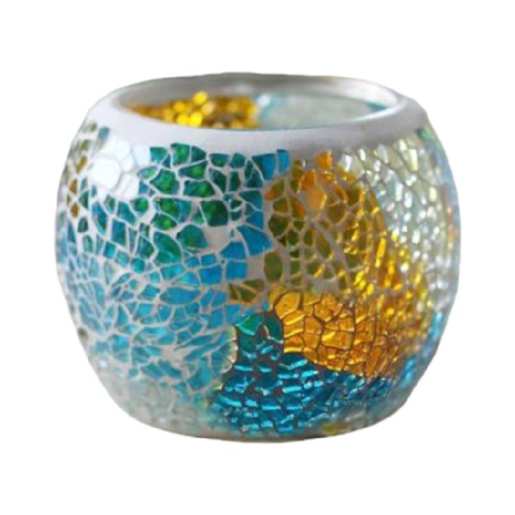 Heat Resistant Glass Wedding Candle Holders With Art Candlestick For Tabletop Decoration