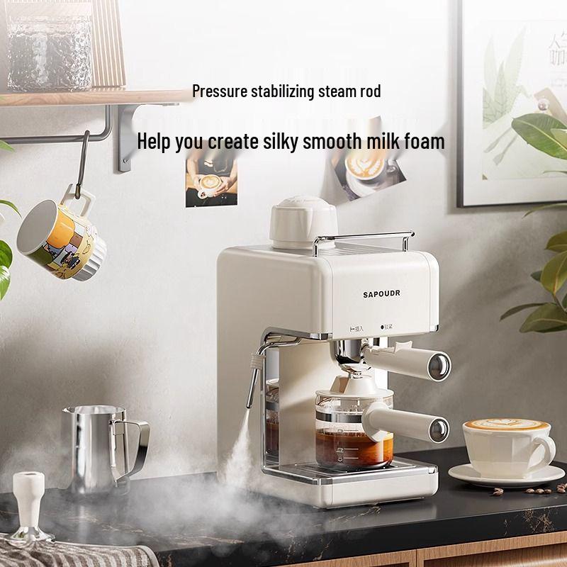 EA39 Halbautomatische Espressomaschine mit Milchaufschäumer und Kaffeemühle