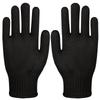 Multi-purpose Cut Resistant Protective Gloves Level 5 Outdoor Labor Protection Anti-cut Steel Wire Gloves Reinforced Black