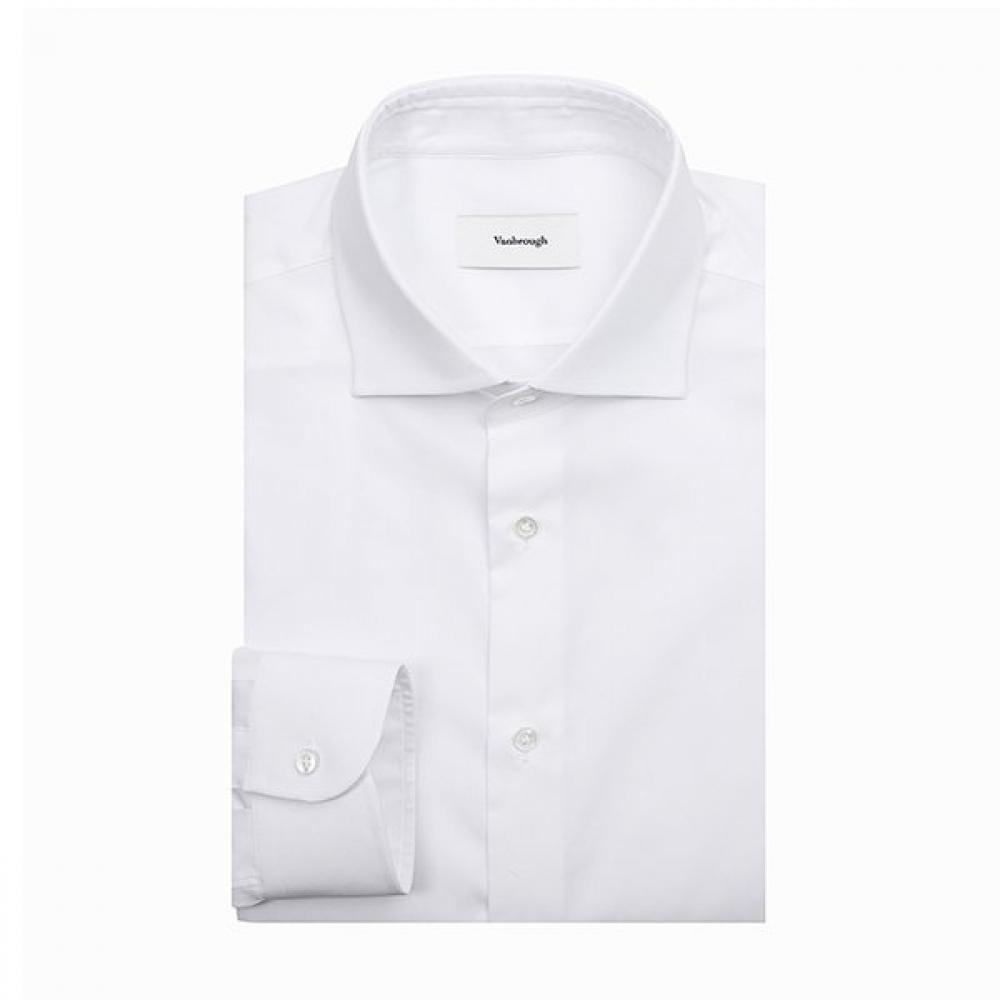 VANBROUGH Однотонная белая узкая рубашка Bzrsl1109 Wh 110