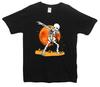 Skeleton Dab Halloween Printed T-Shirt
