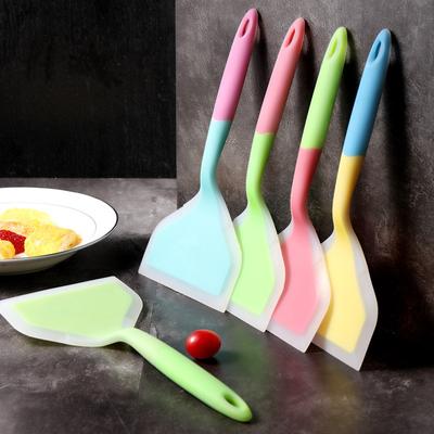Non-Stick Silicone Spatula Home Kitchenware Cooking Utensils Beef Meat Cake Scraper Shovel Household Kitchen Accessories