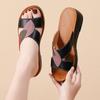 Summer Women Wedge Sandals Premium Orthopedic Open Toe Sandals Vintage Anti-slip Leather Casual Female National style Shoes