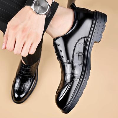 Alleskombinierbare Herrenkleider-Flats Herrenschuhe Neu Leder Herren Formelle Schuhe Oxford Hochzeitsparty Büro Hohe Qualität Business-Schuhe