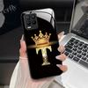 For Realme 8 Case Fashion Letters Hard Tempered Glass Back Cover For Realme 8 Pro 8i Realme8 4G RMX3085 Phone Case Luxury Coque