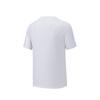 Anta Plain Round Neck Short Sleeve Sports T-Shirt Men tops Pure-White 952627103-6