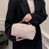 Chinese Style Portable Cosmetic Bag Women's Outdoor Travel Skincare Bags Gifts Butterfly Embroidery Makeup Bag Storage Organizer
