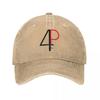 4PF Lil Baby Baseball Caps Vintage Distressed Washed Hip Hop Rap Music Album Sun Cap Unisex Outdoor All Seasons Travel Caps Hat