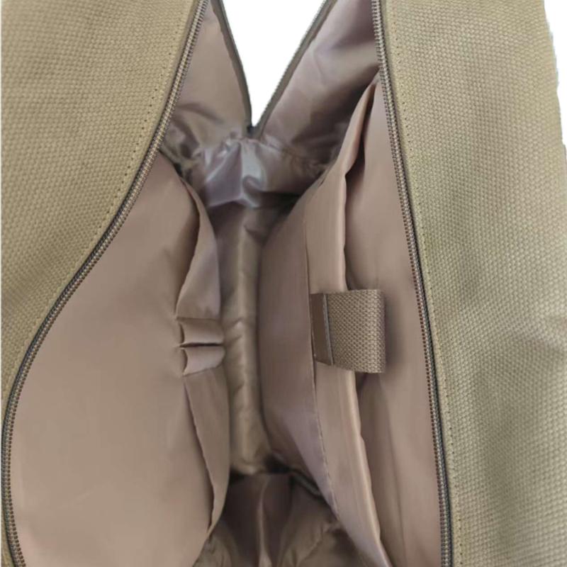 Yishunda Thick Canvas Large Capacity Backpack