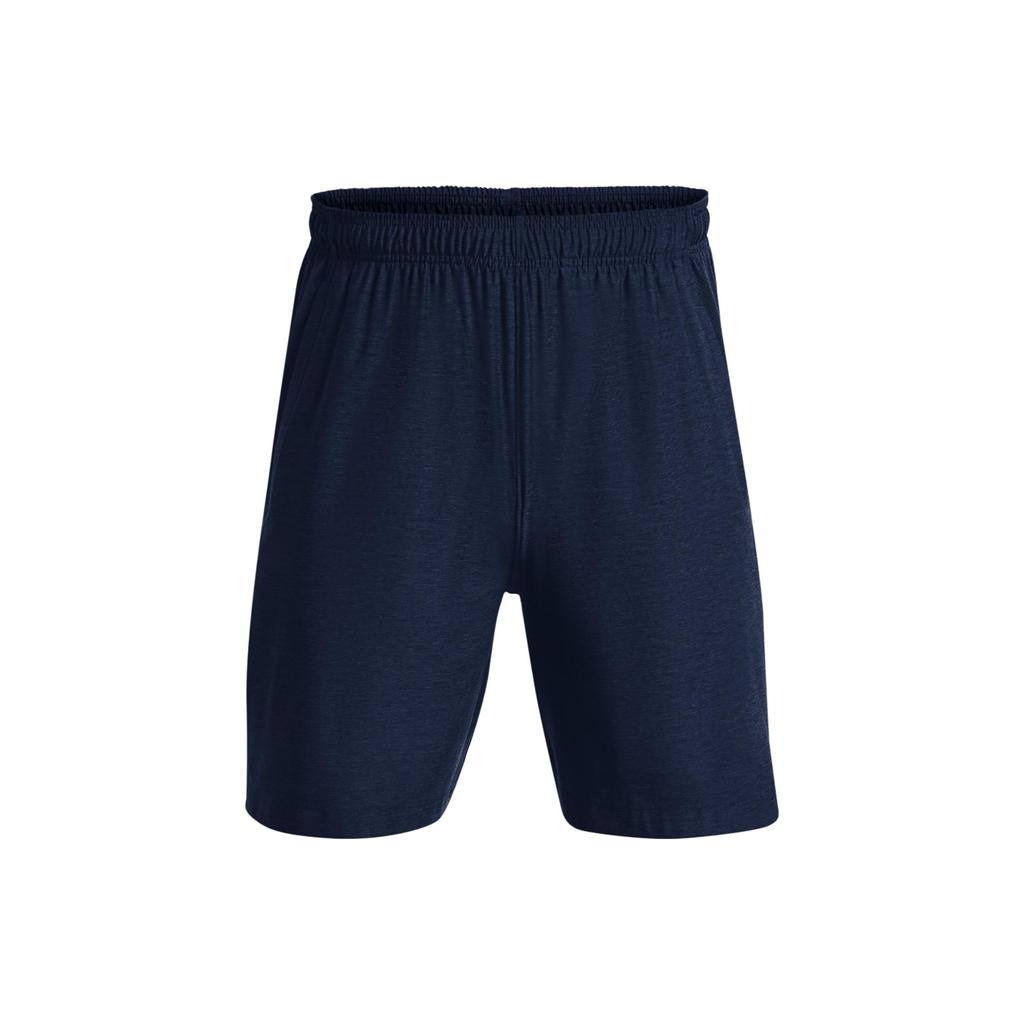 Under Armour Solid Color Straight Leg Casual Shorts Men Shorts Navy-Blue 1376955-408