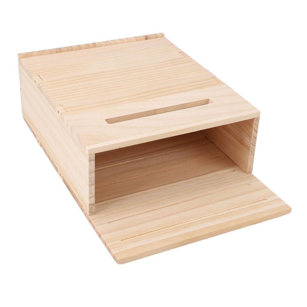 Dom dla nietoperzy Odporny na warunki atmosferyczne Ręcznie wykonany Jednokomorowy Drewniany domek dla nietoperzy do ogrodu na zewnątrz Patio Podwórko