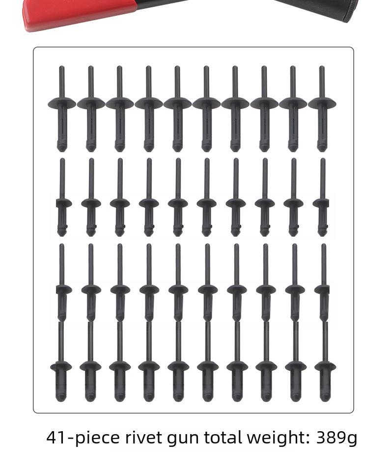 41-Piece Quick-Load Rivet Gun & Puller Tool Set